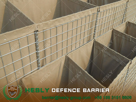 الصين 2.21×2.13×2.13m عسكرية غابيون الحاجز معقل المزود