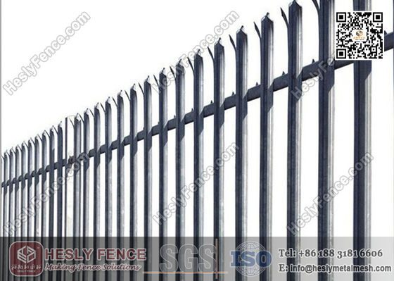 الصين 1.8x2.75m "W" و "D" قسم بيضاء حصار Palisade المزود