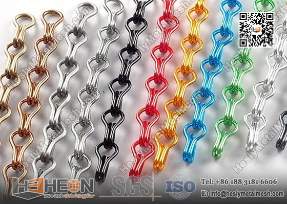 الصين 90×210 سم ألومنيوم شاشة ذبابة سلاسل الستار مع جودة عالية المزود