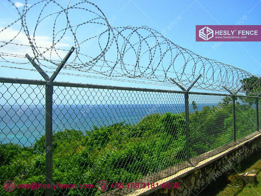 الصين سياج شبكي مطلي باللون الأخضر من مادة PVC | فتحة شبكة 50X50 مم | سلك 3.8 مم المزود