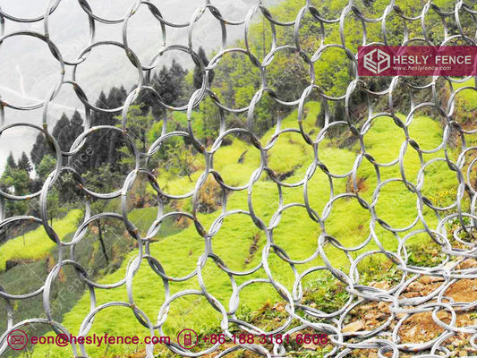 RXI-300 حلقة الصلب الشبكة. نظام حماية الصخور السلبية الحاجز. المزود