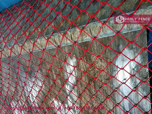 حصن سلسلة وصلة الشبكة HESLY 60X60mm حفرة الماس المزود