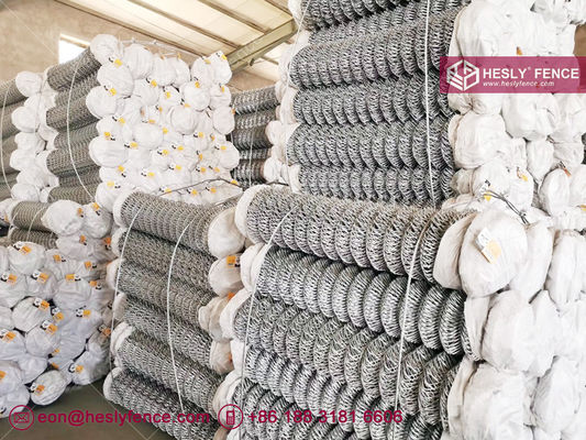 الحواجز الصينية للسلسلة. فتحة الشبكة 55×55 ملم. سلك فولاذي مقاس 4.0 ملم. المزود