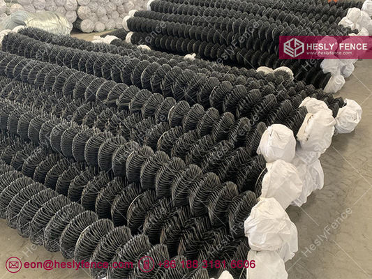 سياج بيسك مغلف بسلسلة ربط شبكة 50×50ملم ثقب ماسة لون أخضر المزود