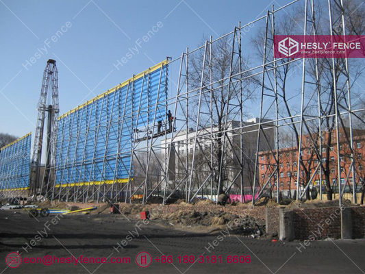 لوحات كسر الرياح مثقوبة مزدوجة لسيطرة الرياح والغبار عرضها 900 مم وطولها 5 أمتار المزود