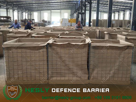 0.61X0.61X0.61م حاجز حصن هيسلي الدفاعي | سياج دفاعي عسكري المزود