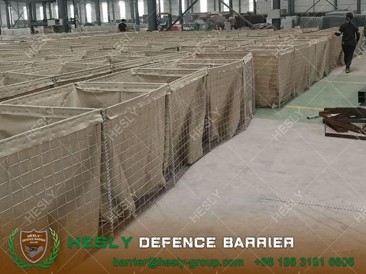 0.61X0.61X0.61م حاجز حصن هيسلي الدفاعي | سياج دفاعي عسكري المزود