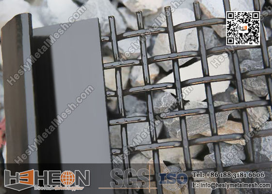 شبكة غربلة مسطحة | شبكة غربلة التعدين | شبكة سلكية مجعدة المزود