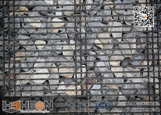 شبكة غربلة منسوجة مجعدة مستطيلة | شبكة غربلة اهتزازية | شبكة غربلة الكسارة المزود