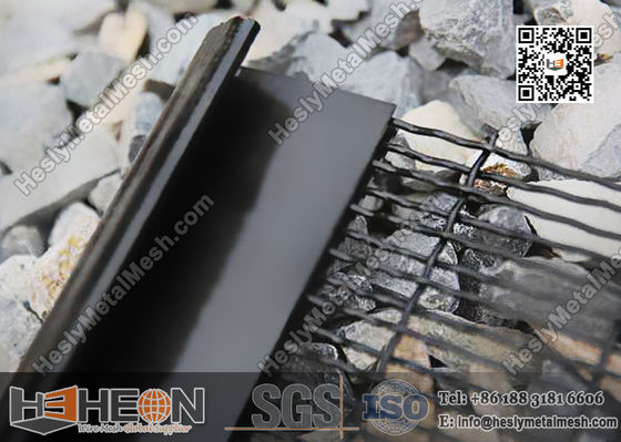 شبكة غربلة منسوجة مجعدة مستطيلة | شبكة غربلة اهتزازية | شبكة غربلة الكسارة المزود