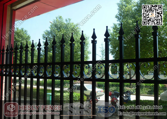 سياج معدني مزخرف | عمود فولاذي | درابزين معدني المزود