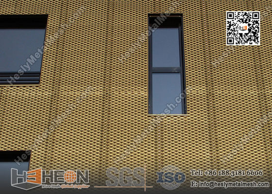 غطاء أكسيد الألومنيوم الشبكة المعدنية الموسعة للمبنى واجهة المزود