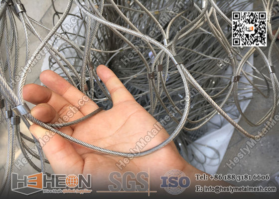 شبكة أسلاك الفولاذ المقاوم للصدأ المطلية بالـ PVC | مورد شبكات حبال الأسلاك الصيني المزود