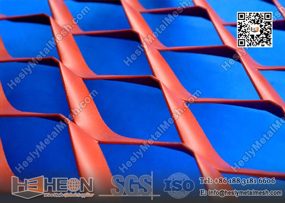 المعدنية الموسعة المغطاة بالألومنيوم مع ثقب الماس 75X155mm المزود