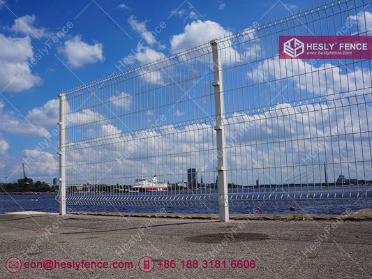 ألواح سياج سلكية ملحومة ثلاثية الأبعاد | RAL6005 اللون الأخضر الداكن | الصين مورد السياج المعدني المزود