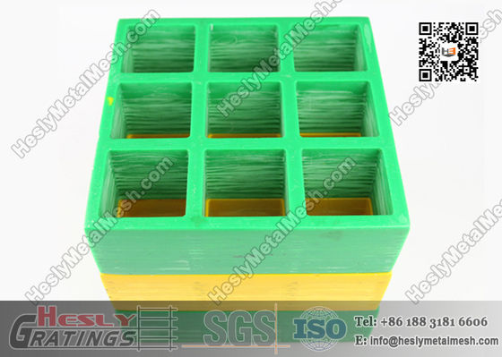 1.22 × 3.44 متر شبك مصبوب مقوى بالألياف الزجاجية | معتمد من ABS المزود