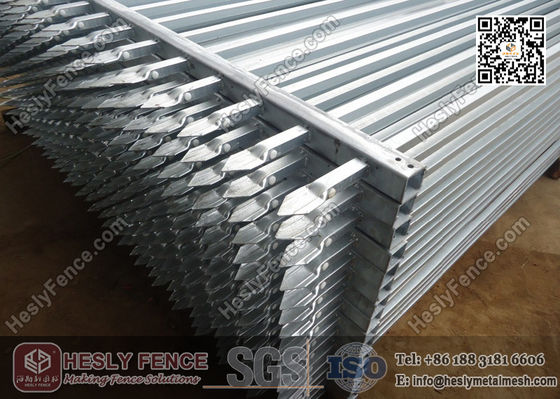 1.8×2.5m غاريسون ستيل بيكيت سياج لوحة المزود