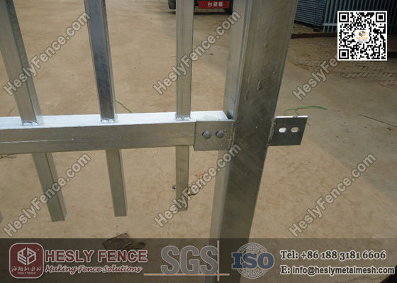 1.8×2.5m غاريسون ستيل بيكيت سياج لوحة المزود