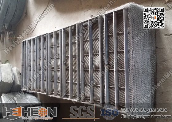 ألياف الزجاج والسلك الخيط الشبكة المعقدة عازل الضباب إزالة المزود