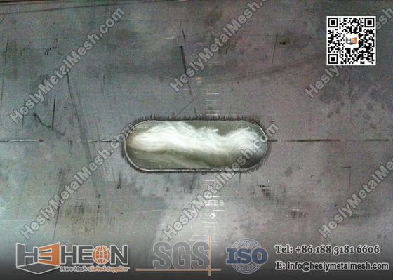 ألياف الزجاج والسلك الخيط الشبكة المعقدة عازل الضباب إزالة المزود