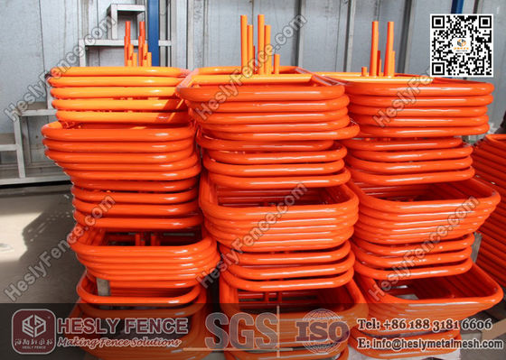 شبك سياج مؤقت مجلفن قابل للإزالة بحجم فتحة 50*50 مم المزود