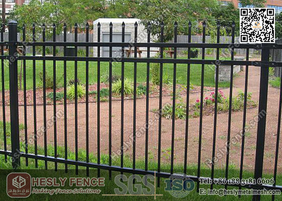 2.1 متر عالية سد الصلب المقطوعة مسحوق مغلفة الأسود اللون الصين المورد المزود