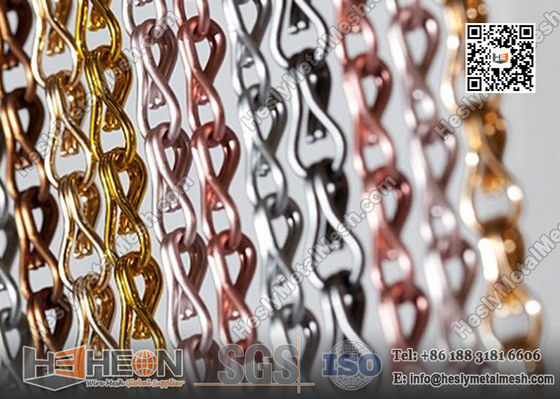 90×210 سم ألومنيوم شاشة ذبابة سلاسل الستار مع جودة عالية المزود