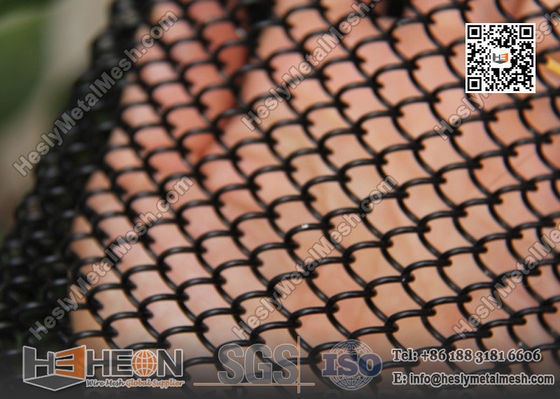 الالومنيوم المعدنية سلسلة وصلة شبكة الستار المزود