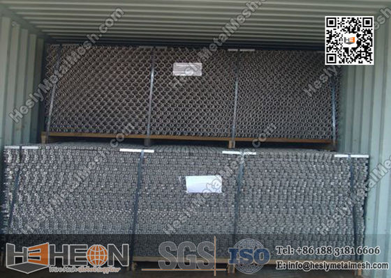 AISI304 الفولاذ المقاوم للصدأ 14 مقاس x 50mm شبكة شبكة هكساجونال المزود