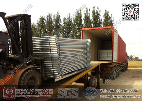 2.0X2.5m حرارة غطس غلفانيزد ألواح السياج Temporary المورد (صين سياج مصنع) المزود