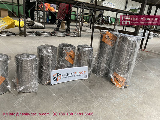 شبكة سلكية من الفولاذ المقاوم للصدأ 316L مع حلقة | شركة صينية معتمدة من ISO المزود