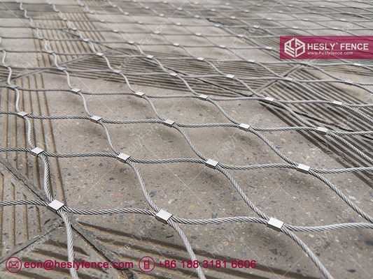 نظام شبكة أمان لسطح الهليكوبتر من الفولاذ المقاوم للصدأ AISI316(L)، حمولة 125 كجم، اختبار حمل سقوط بارتفاع 1 متر، معيار CAP 437، مصنع في الصين المزود