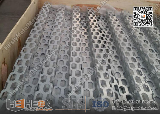 واجهات شبكية معدنية مثقبة المزود