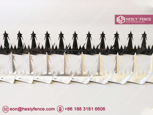 الحاجز فوق الحلاقة المسامير الضامنة عالية مضادة للتسلق Heslyعلامة تجارية الحاجز الصينية مبيعات المصنع المزود