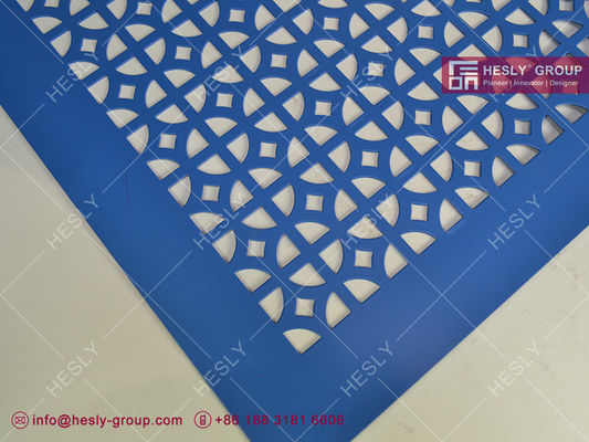 الجدران المعدنية المختلطة بالمعدن المختلطة الملونة للجماليات الداخلية والخارجية للمبنى المزود