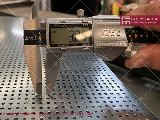 صفائح معدنية مثقبة مجلفنة | فتحات مربعة | فتحات دائرية | فتحات مائلة المزود