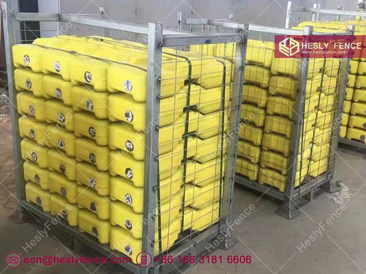 قوالب حقن أقدام سياج مؤقت باللون الأصفر | مورد أقدام سياج مؤقت من الصين المزود