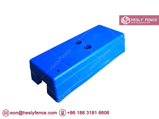 اللون الأزرق صناعة أقدام بلاستيكية للسياج المؤقت المزود