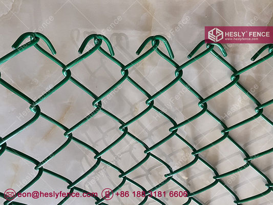 شبكة سياج سلكية مطلية بالـ PVC الأخضر | فتحة شبكة 50X50 مم | سلك 4.0 مم - Hesly Fence، الصين المزود