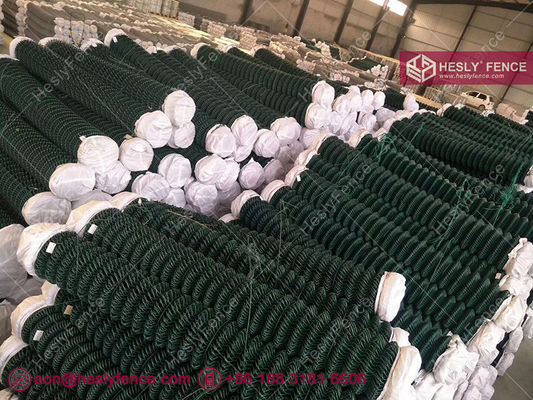 شبكة سياج سلكية مطلية بالـ PVC الأخضر | فتحة شبكة 50X50 مم | سلك 4.0 مم - Hesly Fence، الصين المزود