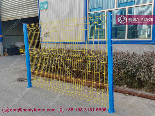 سياج شبكي ملحوم ثلاثي الأبعاد | ارتفاع 1.8 متر | عرض 3.0 متر | عمود فولاذي SHS 60 مم | مطلي بالمسحوق | HeslyFence-الصين المزود