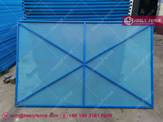 شبكة أمان من الفولاذ المكشوفة الشبكة المعدنية المثقلة 0.5 ملم الزرقاء الصينية الصينية المزود