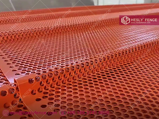 لوحة حاجز الرياح بخمس قمم | مورد نظام سياج قمع الرياح والغبار المزود