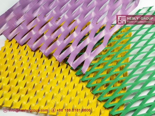 صفائح معدنية موسعة باللون الأحمر | الصين مصنع ISO معتمد المزود