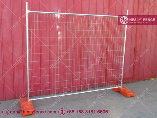 مبيعات ألواح السياج المؤقتة H 2100mmXW2400mm AS4687-2007 معيار المزود