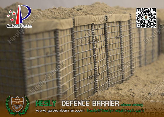 الحاجز العسكري الدفاعي للجابيون عالي الـ 1 متر المزود