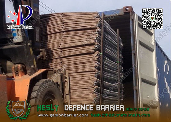 الحاجز العسكري الدفاعي للجابيون عالي الـ 1 متر المزود
