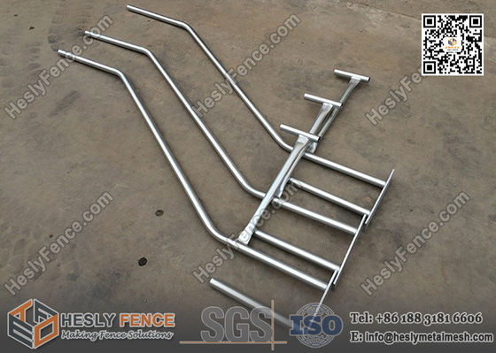 ارتفاع 2m × عرض 2.5m الحواجز المؤقتة الأحداث AS4687-2007 المعيار (المورد الصيني) المزود