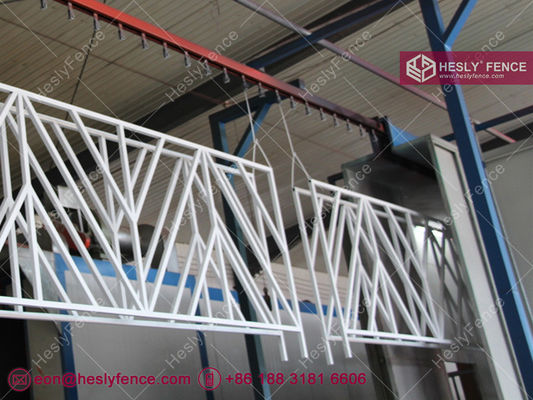 1لوحة السياج الفولاذية ذات ارتفاع 1 متر. حاجز المشاة. المزود