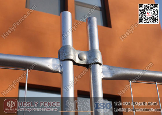 ارتفاع 2m × 2.5m عرض مؤقتة حفلات الحاجز لوحة المبيعات AS4687-2007 المعيار (المورد الصيني) المزود